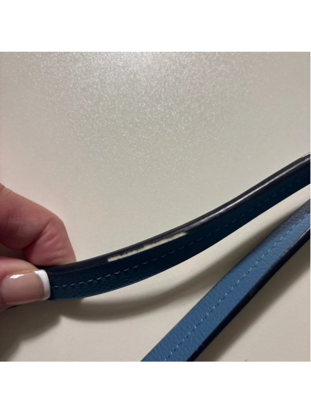 Kate Spade EUC Blue Nylon Handbag